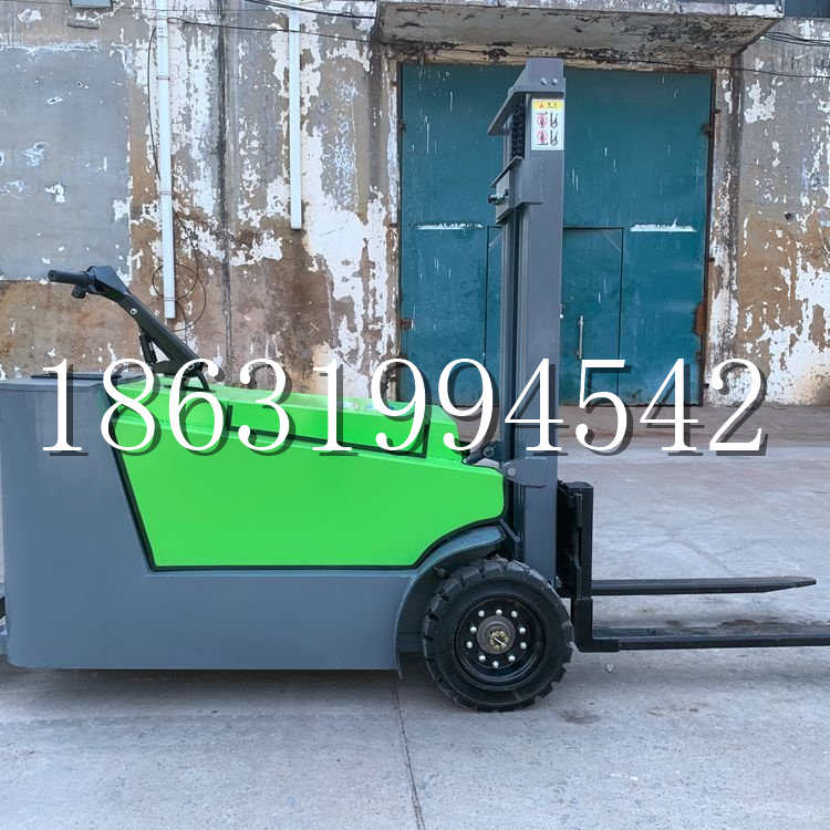 疏勒县小型电动叉车1吨2吨步行站驾式电瓶堆高充电装卸车液压升降车铲车